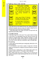 Preview for 14 page of Parkinson Cowan CALOR SIG 305 Operating And Installation Instructions