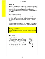 Предварительный просмотр 6 страницы Parkinson Cowan CHLG50WN Operating And Installation Instructions