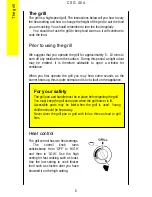 Preview for 6 page of Parkinson Cowan CSG 404 Operating And Installation Instructions