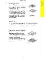 Preview for 7 page of Parkinson Cowan CSG 404 Operating And Installation Instructions