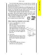 Preview for 21 page of Parkinson Cowan CSG 404 Operating And Installation Instructions