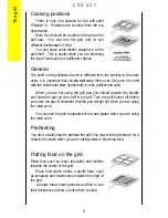 Предварительный просмотр 8 страницы Parkinson Cowan CSG 427 Operating And Installation Instructions