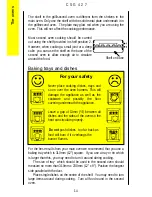 Предварительный просмотр 14 страницы Parkinson Cowan CSG 427 Operating And Installation Instructions