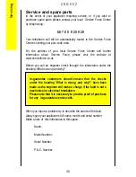 Preview for 38 page of Parkinson Cowan CSG 552 Operating And Installation Instructions