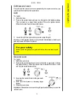 Preview for 5 page of Parkinson Cowan CSG 558 Operating And Installation Instructions