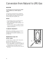 Preview for 26 page of Parkinson Cowan CSIG 223 W Instruction Booklet