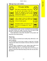 Предварительный просмотр 13 страницы Parkinson Cowan CSIG 404 Operating And Installation Instructions