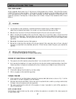 Предварительный просмотр 27 страницы Parkinson Cowan CSM 559 Operating And Installation Instructions