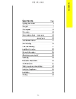 Preview for 3 page of Parkinson Cowan DSIG 456 Operating And Installation Instructions