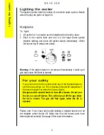 Preview for 4 page of Parkinson Cowan DSIG 456 Operating And Installation Instructions