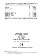 Preview for 52 page of Parkinson Cowan DSIG 456 Operating And Installation Instructions