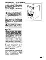 Предварительный просмотр 7 страницы Parkinson Cowan G72 Ga Owners Handbook And Installation Instructions