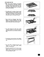 Предварительный просмотр 17 страницы Parkinson Cowan G72 Ga Owners Handbook And Installation Instructions