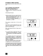 Preview for 12 page of Parkinson Cowan G72 GAa Owners Handbook And Installation Instructions