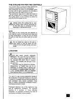 Preview for 7 page of Parkinson Cowan G72 GXa Owners Handbook And Installation Instructions