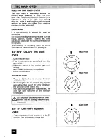 Предварительный просмотр 22 страницы Parkinson Cowan G72 GXa Owners Handbook And Installation Instructions