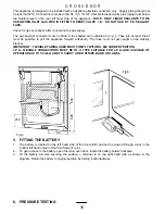 Предварительный просмотр 39 страницы Parkinson Cowan GROSUENOR 311423202 Installation Instructions Manual