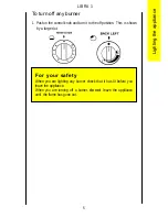 Preview for 5 page of Parkinson Cowan LIBRA 3 Operating And Installation Instructions