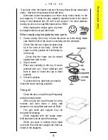 Preview for 21 page of Parkinson Cowan Lyric 50 Owners Handbook And Installation Instructions