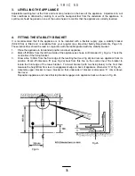 Preview for 35 page of Parkinson Cowan Lyric 50 Owners Handbook And Installation Instructions