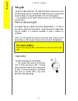 Preview for 6 page of Parkinson Cowan Lyric 50GS Operating And Installation Manual