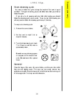 Предварительный просмотр 23 страницы Parkinson Cowan Lyric 50GS Operating And Installation Manual