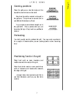 Preview for 7 page of Parkinson Cowan LYRIC 50M1 Operating And Installation Instructions