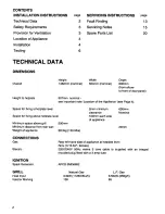 Предварительный просмотр 2 страницы Parkinson Cowan Lyric 55 G Series Installation And Servicing Instructions