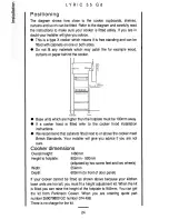 Preview for 24 page of Parkinson Cowan Lyric 55 Gd Owner'S Handbook Manual