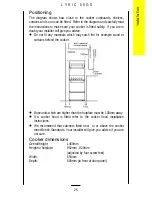 Предварительный просмотр 25 страницы Parkinson Cowan Lyric 55 GS Owner'S And Installation Manual