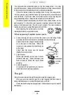 Preview for 20 page of Parkinson Cowan Lyric 55G2 Owners Handbook And Installation Instructions