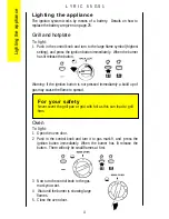 Предварительный просмотр 4 страницы Parkinson Cowan Lyric 55GS1 Operating And Installation Instructions