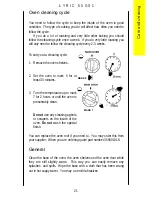 Предварительный просмотр 21 страницы Parkinson Cowan Lyric 55GS1 Operating And Installation Instructions