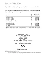 Предварительный просмотр 40 страницы Parkinson Cowan Lyric 55GS1 Operating And Installation Instructions