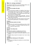 Preview for 26 page of Parkinson Cowan LYRIC 55M1 Operating And Installation Instructions