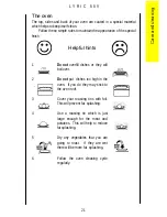 Preview for 21 page of Parkinson Cowan Lyric 55V Operating And Installation Instructions