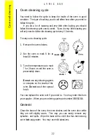 Preview for 22 page of Parkinson Cowan Lyric 55V Operating And Installation Instructions