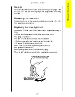 Preview for 27 page of Parkinson Cowan Lyric 55V Operating And Installation Instructions