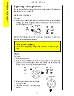 Preview for 4 page of Parkinson Cowan Lyric 55V1 Operating And Installation Instructions