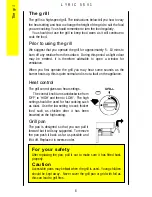 Preview for 6 page of Parkinson Cowan Lyric 55V1 Operating And Installation Instructions