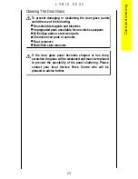 Preview for 23 page of Parkinson Cowan Lyric 55V1 Operating And Installation Instructions