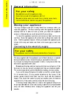 Preview for 26 page of Parkinson Cowan Lyric 55V1 Operating And Installation Instructions