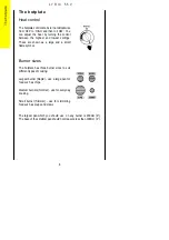 Preview for 8 page of Parkinson Cowan Lyric L55VWN Operating And Installation Instructions