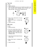 Предварительный просмотр 5 страницы Parkinson Cowan Lyris 55 GX Operating And Installation Instructions