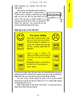 Предварительный просмотр 13 страницы Parkinson Cowan Lyris 55 GX Operating And Installation Instructions