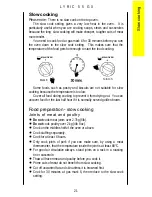 Предварительный просмотр 21 страницы Parkinson Cowan Lyris 55 GX Operating And Installation Instructions