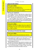 Preview for 30 page of Parkinson Cowan Lyris 55 GX Operating And Installation Instructions