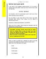 Preview for 34 page of Parkinson Cowan Lyris 55 GX Operating And Installation Instructions