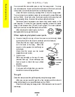 Preview for 20 page of Parkinson Cowan Metropolitan Owner'S And Installation Manual