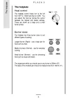 Preview for 8 page of Parkinson Cowan Plaza 3 Owners Handbook And Installation Instructions